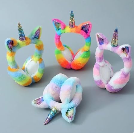 Handcuffs Ear Muff Winter Cute Cat Kitten Ear Warmer Earmuffs Faux Fur Plush Ear Cover For Girls Women 4