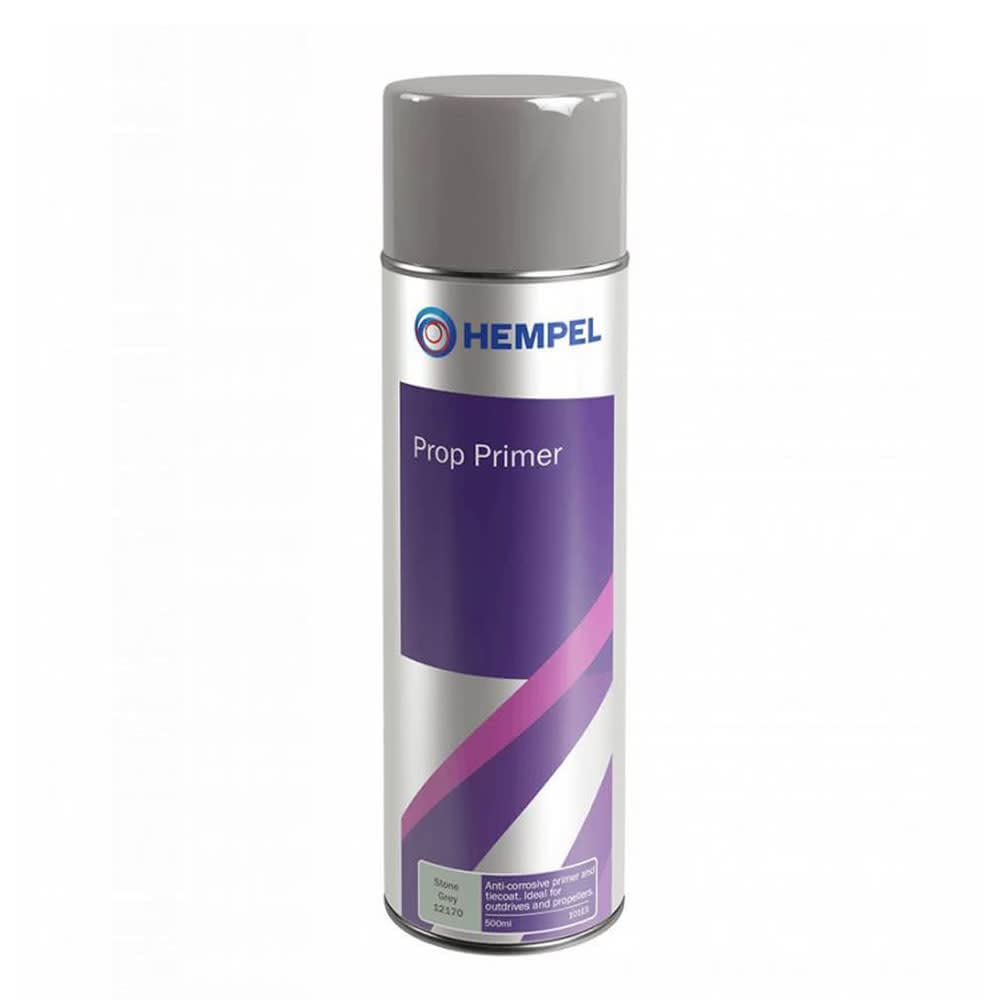 Hempel Prop Propeller Primer Spray Stone Grey Outdrive Boat Sailing 500ml SP50