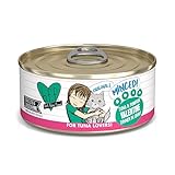 Weruva BFF Minced Natural Wet Cat Food, Tuna and Pumpkin Valentine in Gravy, 5.5oz Can, Pack of 24