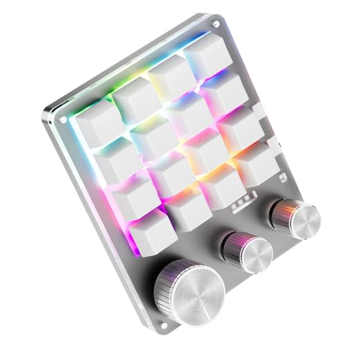Clavier macro programmable 16 touches pour éviter la fatigue et optimiser le contrôle du volume - 3