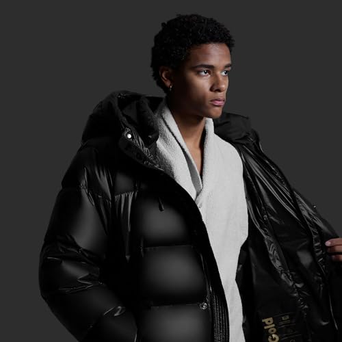 NoirGold Men's Winter Puffer Jacket - Goose Down, Thick Down Jacket, Sizes S-XXL.3