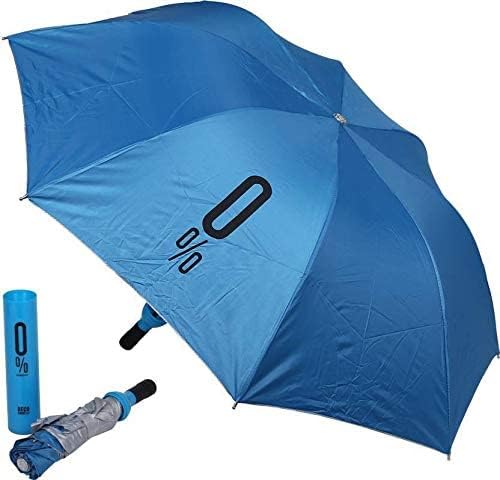 Image of Bottle Umbrella Double Layer Folding Automatic Open for Girls, Multiuse Windproof Protect- Sunlight Cold Wave Heat Wave, Dust & UV Rain Size 21 Inch with Bottle Cover for Men & Women
