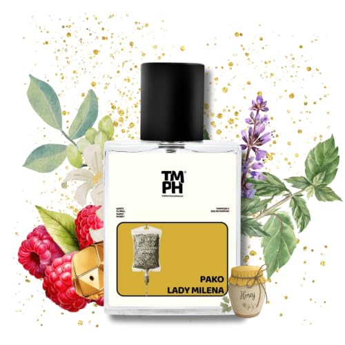 Image of TMPerfumehouse Pako Lady Milena EDP for Women | Floral, Fruity & Long Lasting Perfume Spray | White Floral, Sweet & Honey Fragrance | Luxury Gift for Her | TMPH | 50ml