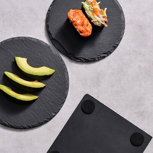 Plato redondo natural para sushi 22.5 cm KALLORY miniatura 4