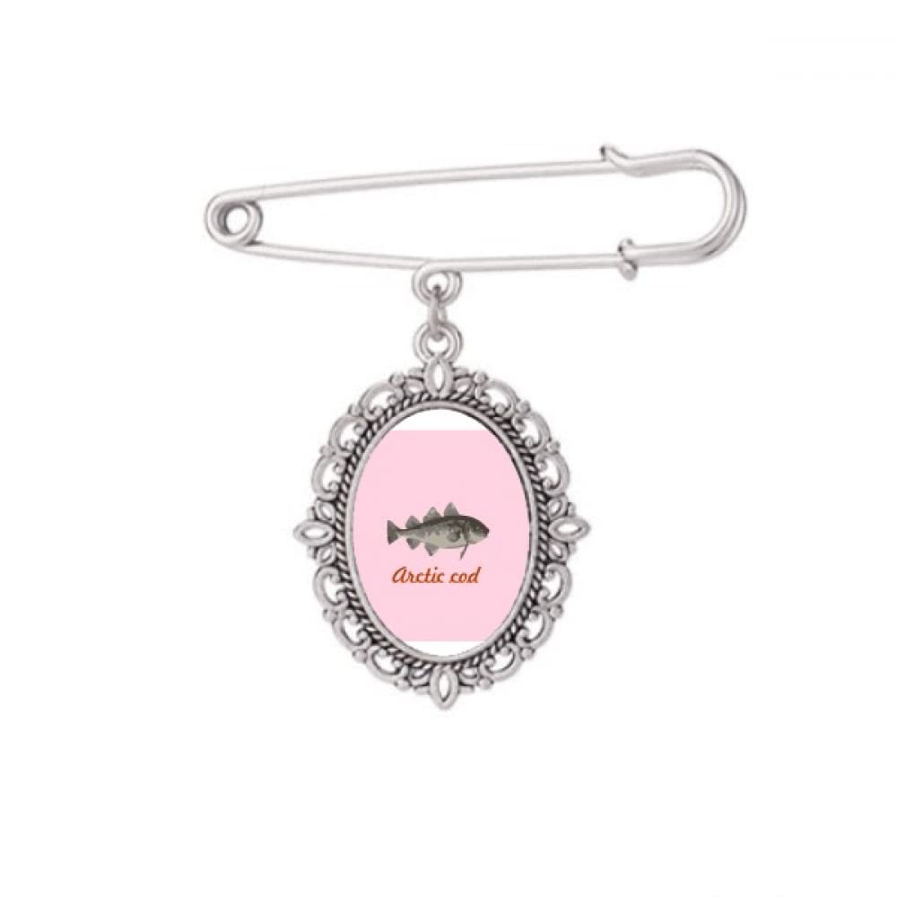 Bowhead Whale Polar Region Brooch Pin Dress Shirt Shawl Clips