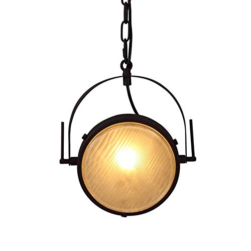 Lustre tête unique style loft et éclairage de chambre vintage e27 - 2