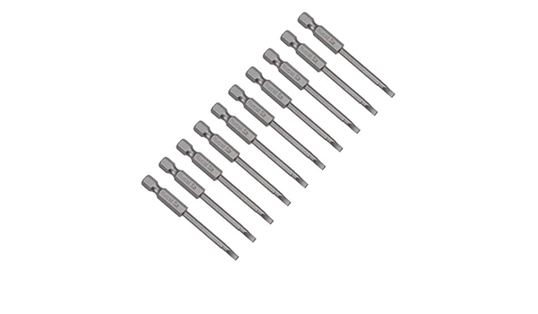 sourcing map 10 Pcs TA27 Magnético Triangular Cabeza ...