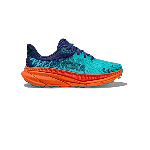 Image of Hoka Men's M Challenger ATR 7 Trainers, Ceramic Vibrant Orange, 9 Men