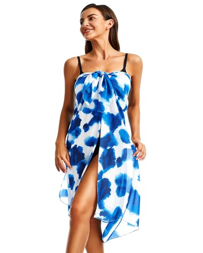 Image of CHICGAL Sarong Wraps Swimsuit Coverup for Women Bathing Suit Cover Up Summer Bikini Beach Swimwear 2026