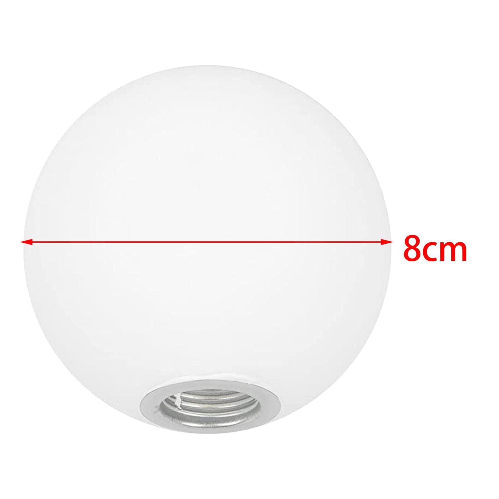 Sharplace Glass Lamp Shade Lighting Fitting G9 Replacement Dresser Light Fixture Cover Lampshade for College Bathroom Home Library Office - Image 2