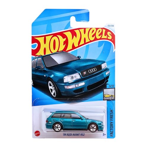 Image of Hot Wheels 1:64 94 Audi Avant RS2 Factory Fresh 3 Years & Above (Blue)