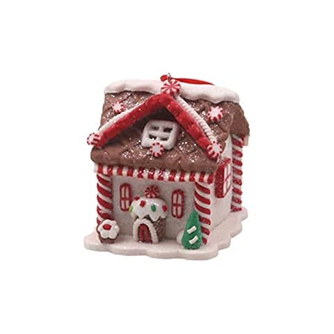 NIUXICH Casa de Resina de Navidad Cover