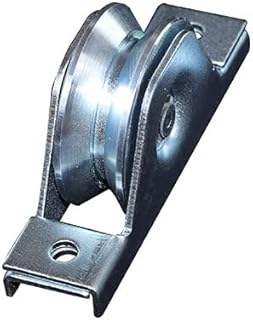 3" V Groove Wheel Sliding Gate Wheel with Interior Bracket Double Bearings Y Groove DORTIMATE HD2Y70 Heavy Duty Track Wheel for Sliding Gate Rolling Gate Industrial Machines (3" V Groove)