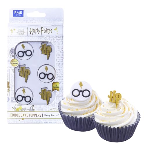 Pme Harry Potter Set 6 Decorazioni Di Zucchero Edibili Per Cupcakes