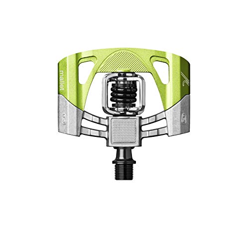 CRANK BROTHERS 超軽量 ビンディングペダル マレット2 V2 ブラック 574627 グリーン