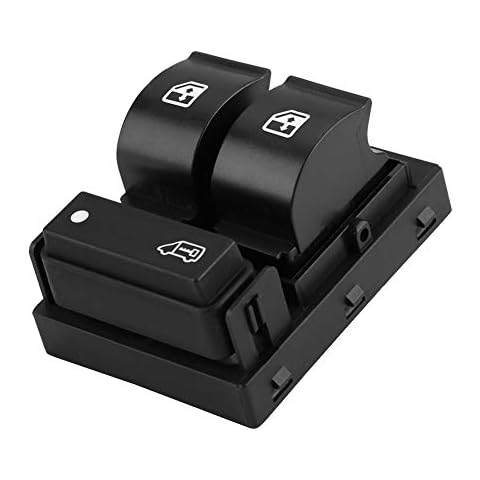 Automotive Power Window Control Switch, Car Electric Window Switch Button for Relay Doblo Ducato Boxer6490.X8 6490.X9 735421419 735487419 735498684 735532905 Cover