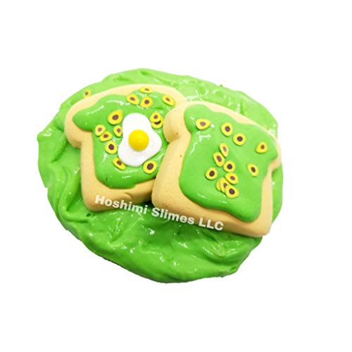 Avocado & Toast DIY Handmade Scented Slime Kit Sensory Toy - Hoshimi Slimes