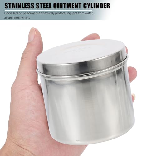 Tarro resistente de acero 304 de ungüento para almacenamiento sellado 4