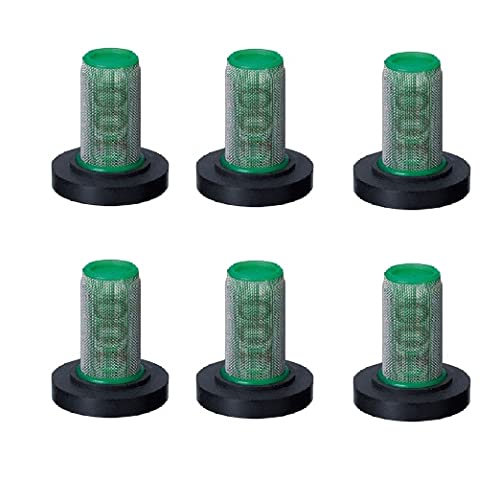 6 of Teejet SS Spray Tip Strainer w/EPDM Gasket 100 Mesh Self Retaining Farmer Bob's Parts 55215-100-EPR