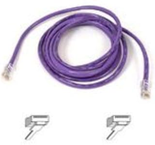 Belkin Components Patch Cable - Rj-45 (m) - Rj-45 (m) - 14 Ft - Utp - (Cat 5e) - Purple