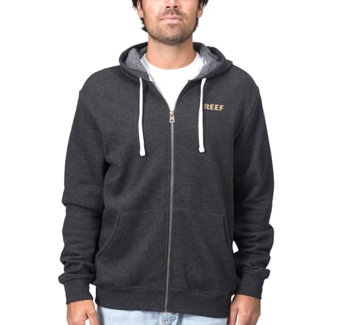 REEF Mens Zip Up Hoodie