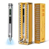 Mini Electric Screwdriver, 41-in-1 Precision Electric Screwdriver Set with 36 Magnetic Bits, Cordless Screwdriver Set, Magnetic Storage, Portable Repair Tool for Electronics Phone Camera Laptop Watch
