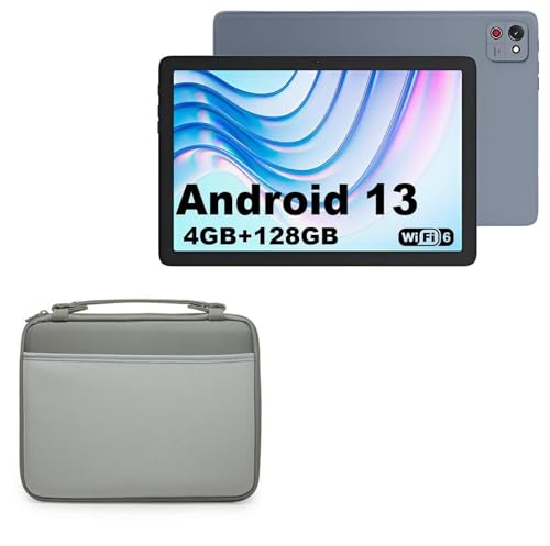 BoxWave Case Compatible with Cubot TAB 60 - Hard Shell Briefcase, Slim Messenger Bag Briefcase Cover Side Pockets - Pewter