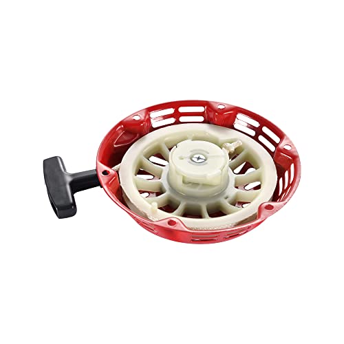 WOOSTAR Arrancador de Retroceso Reemplazo para GX160 GX200 Generator 168F 5.5HP 6.5HP Motor Cortacésped Rojo