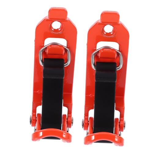 Balacoo Metal Shovel Mount Clamp for Roof Rack Car Clamp Rack Shovel Holder for Roof