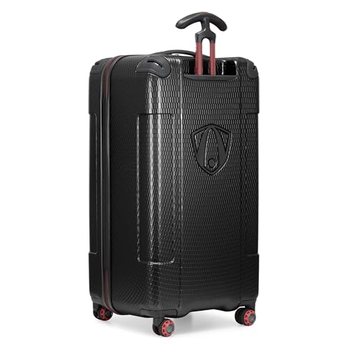 Image of Traveler's Choice Maxporter II Polycarbonate Hardside Trunk with Spinner Wheels, Black, 31-Inch Large Trunk
