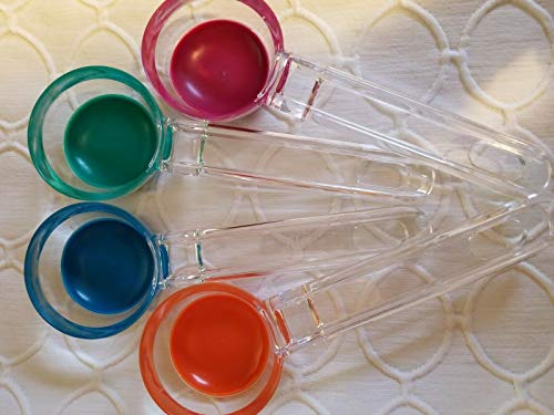 Gourmet Club Premium Plastic Ice cream scoops, 2.5” x 7.5”, Assorted