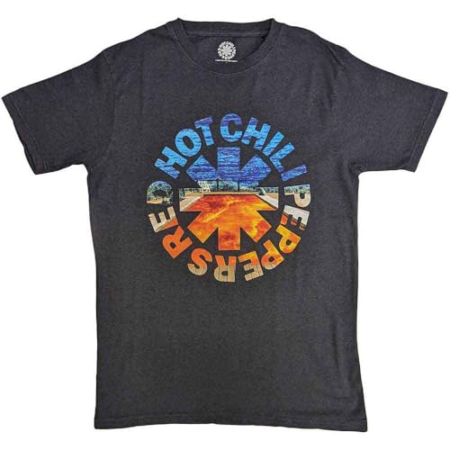 Rock Off officially licensed products Red Hot Chili Peppers T Shirt Californication Asterisk Nouveau Officiel Homme Size S