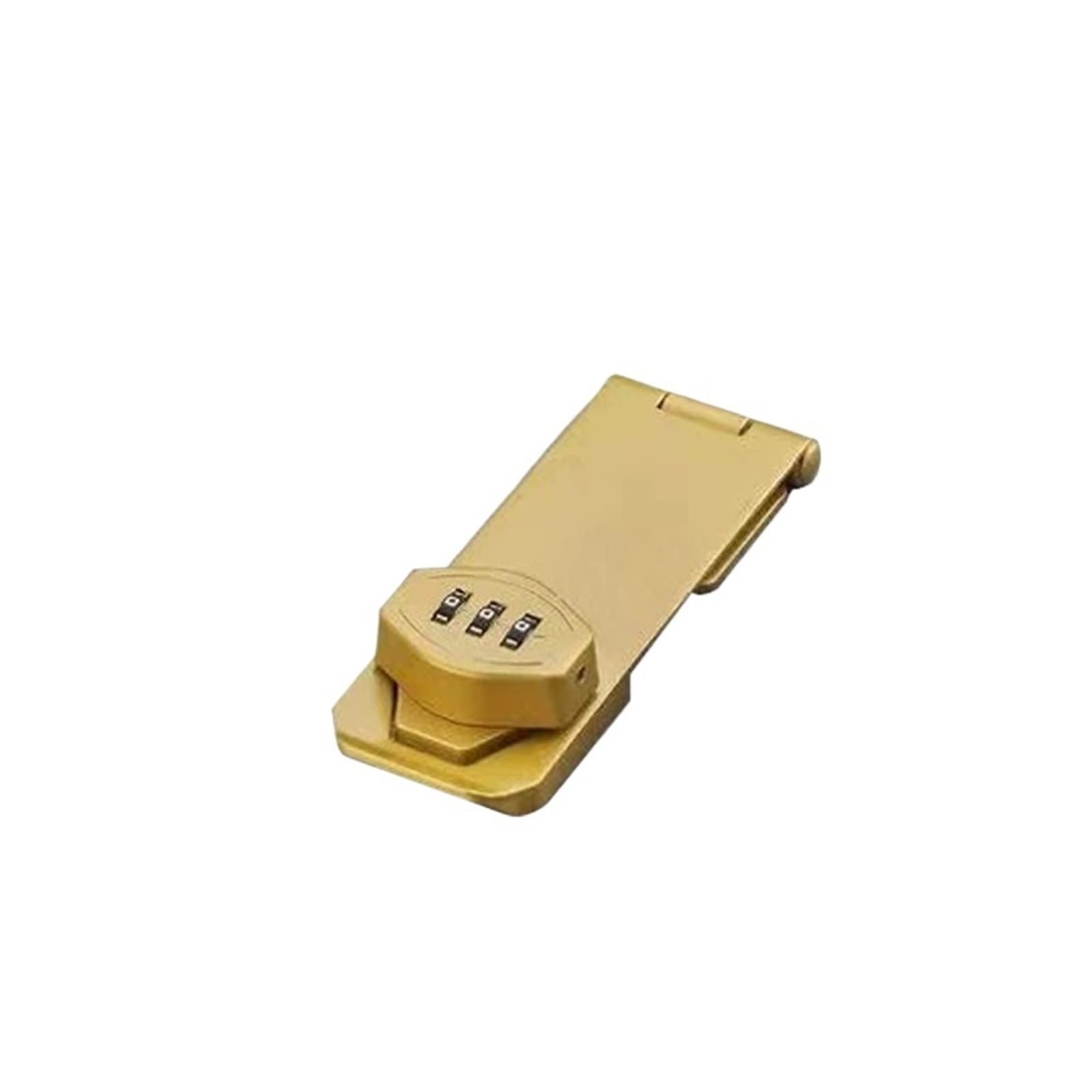 Cabinet Lock Serrure de porte d'armoire mot passe tiroir antivol double classeur pour Portes(Gold,3 inches)