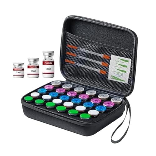 Ceftyopo �y�v�`�h�o�C�A���P�[�X�i�①�ɕۊǗp�j�A�C���X�����AGLP-1�p1-3ml�o�C�A��30�{���[�\�A�n�[�h�V�F�����g���x���P�[�X