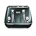 Price comparison product image De'Longhi Distinta Flair 4 slot toaster, reheat, defrost, one-side bagel & 6 browning settings, matte metallic design, CTI4003.GR, Green