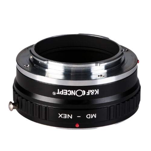 K&F Concept Lens Adapter Ring Mark II for Minolta MC MD MSR to Sony E Mount a6000 a6300 a6500 a5000 a5100 a3500 a3000 Alpha A7 A7R a7S a7II a7RII a7SII a7III a7RIII and a9