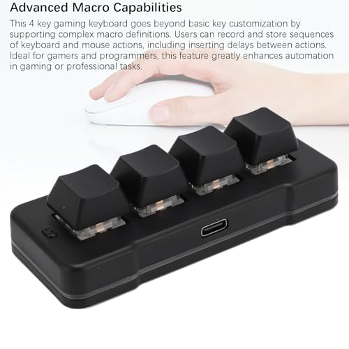 Teclado Mecánico Gaming LICAEVEYsvx91ewpr3 USB miniatura 6