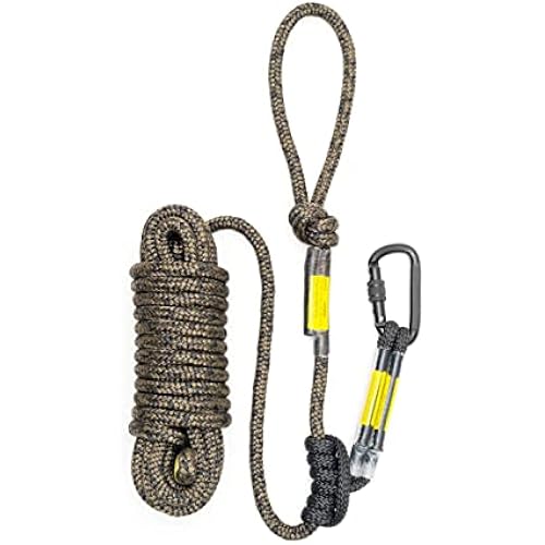 Treestand Safety Rope, Linemans Rope for Hunting, Tree Tether Line