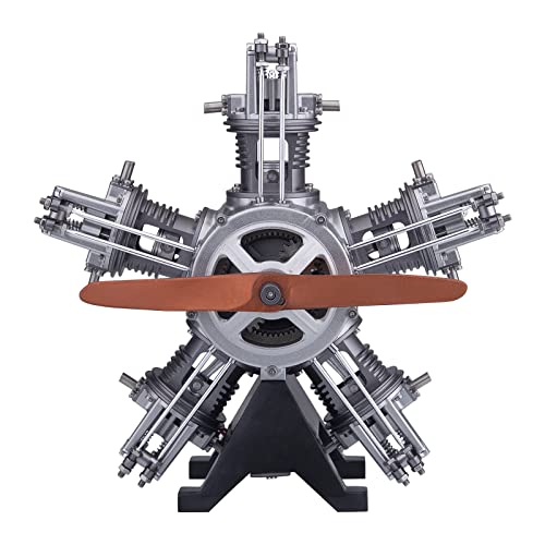 YounggDiy 230+pcs/Set 1:6 Five-Cylinder Radial Engine...