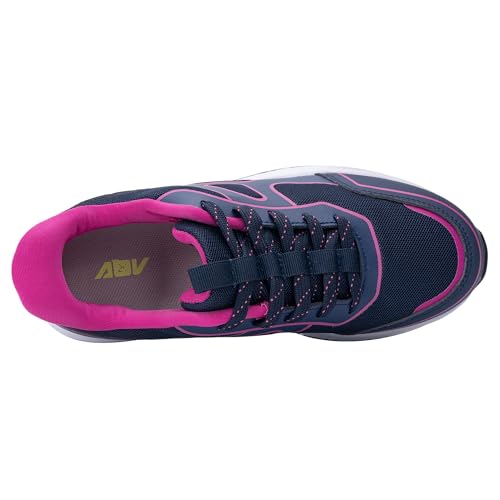 Image of QAUPPE Womens Walking Shoes with Arch Support Wide Orthotic Athletic Sneakers Plantar Fasciitis Tennis for Heel and Foot Pain Relief