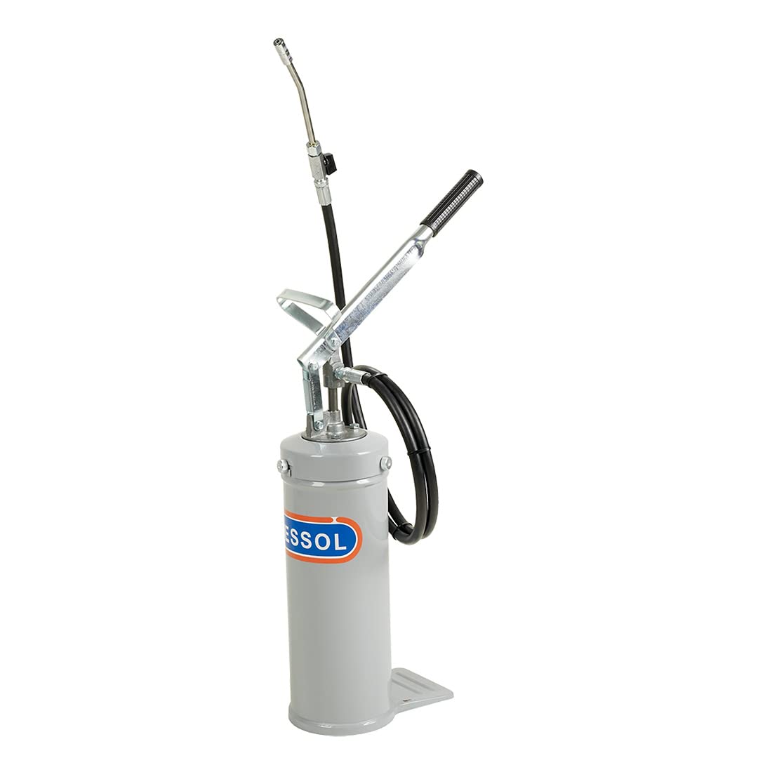 Pressol – Dispenser di grasso, portatile 8 kg di raccolta, di funzionamento manuale 17 786