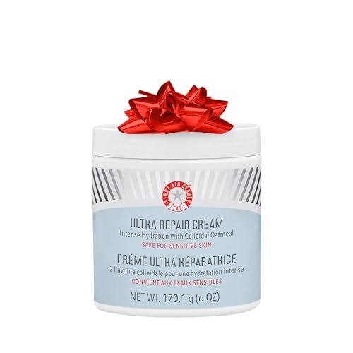 How to Tighten Face Skin After 50 | Top Rated Firming Creams (2026) 5 First Aid Beauty - Ultra Repair Cream, Intense Hydration Whipped Colloidal Oatmeal, Clinically Proven to Strengthen Skin Barrier in 7 Days & Helps Relieve Eczema, Luxury Face & Body Moisturizer, 6 oz