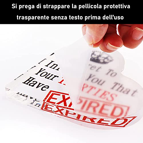 Merclix Idee Regalo Anniversario per Lui Placca