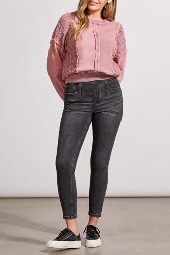 Tribal Women's Audrey Icon Pull-on Tummy Slimming Ankle Skinny Jeans2