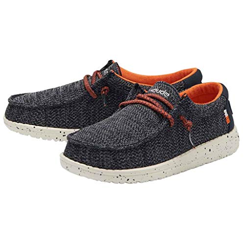 Image of HEYDUDE Boy's Wally Youth Multiple Colors | Boy's Shoes | Boy's Lace Up Loafers | Comfortable & Light-Weight
