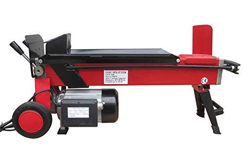 Varan Motors NEELS-04 Astilladora de leña eléctrica 2900W 230V, presión 7 T, tronco hasta 52cm