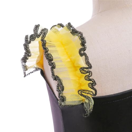 Disfraz completo de abeja con alas y diadema para niñas 6-7 miniatura 5