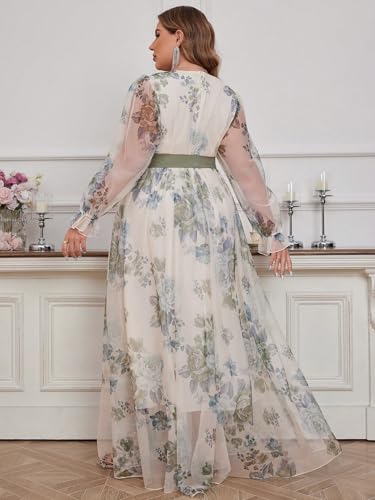 Image of TOLEEN Women's Plus Size Sequin Dress Luxurious Style Formal Cocktail Evening Party Maxi Dresses