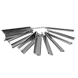 Beauty7 French Manicure 9 Sizes Single Tips Deep C Shape Cutter Smile Line Tool Nail Art Gel Nail Acrylic Edge Trimmer
