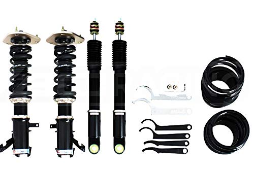 BC Racing BR Series Coilovers W/Spindle Compatible with 83-87 Toyota Corolla AE86